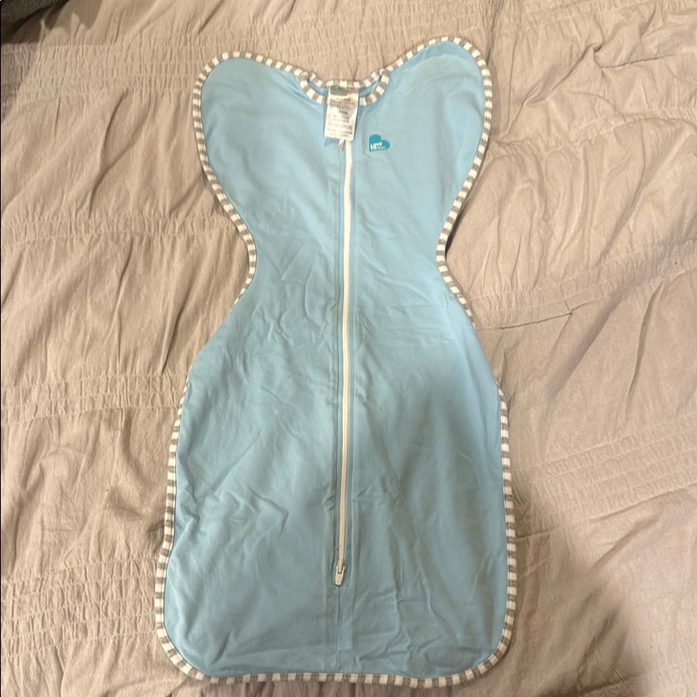 Love to Dream Blue Baby Swaddle